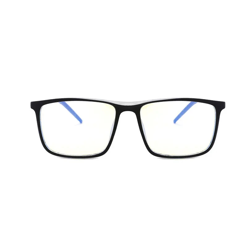 Blue Light Blocking Computer Glasses Women Men Big Square TR90 Aluminum Magnesium Eyewear Frame For Prescription Spectacle UV400