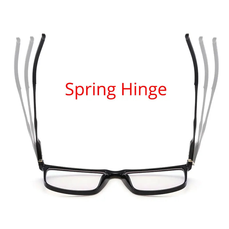 Blue Light Blocking Computer Glasses Women Men Big Square TR90 Aluminum Magnesium Eyewear Frame For Prescription Spectacle UV400