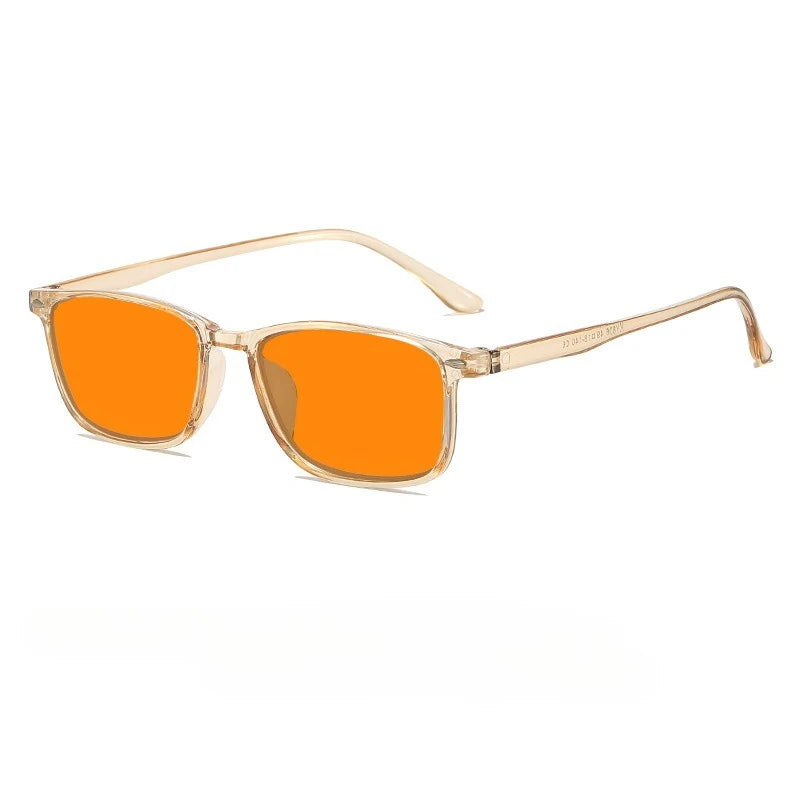 Blue Light Blocking Glasses for Watch Mobile Phones Play Computer Competitive Games Women's Style Orange or Red Lenses Goggles