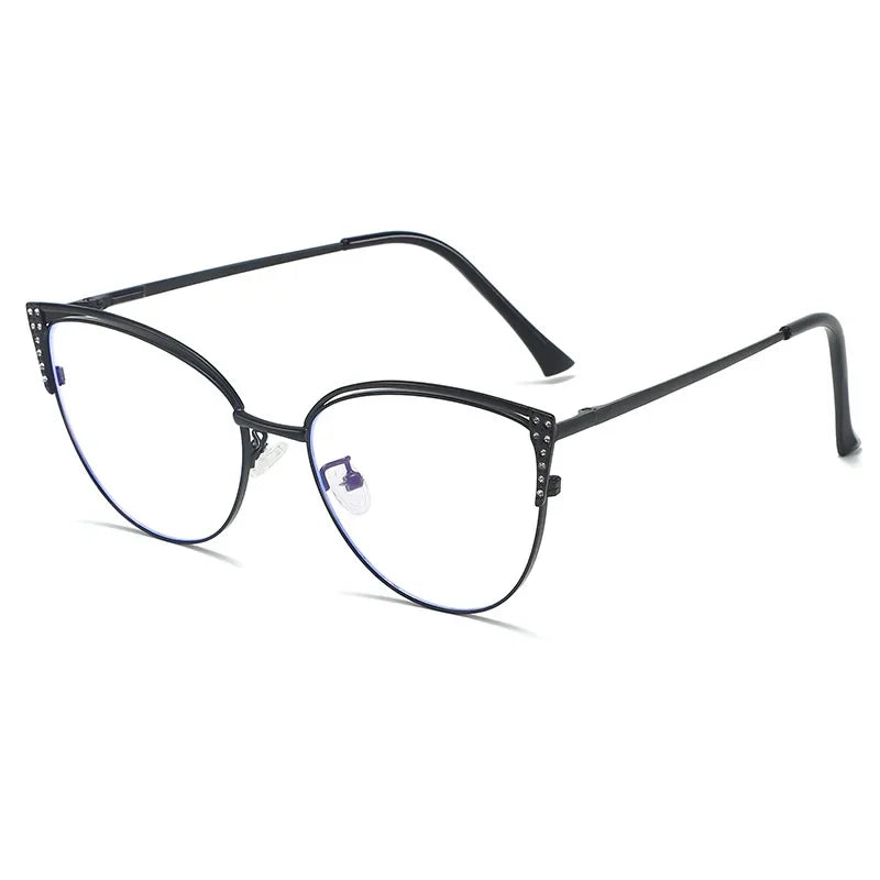 Blue Light Blocking Glasses for Women Optical Spectacle Eye Protection Computer Eyeglasses Fashion Brand Designers Eyewear