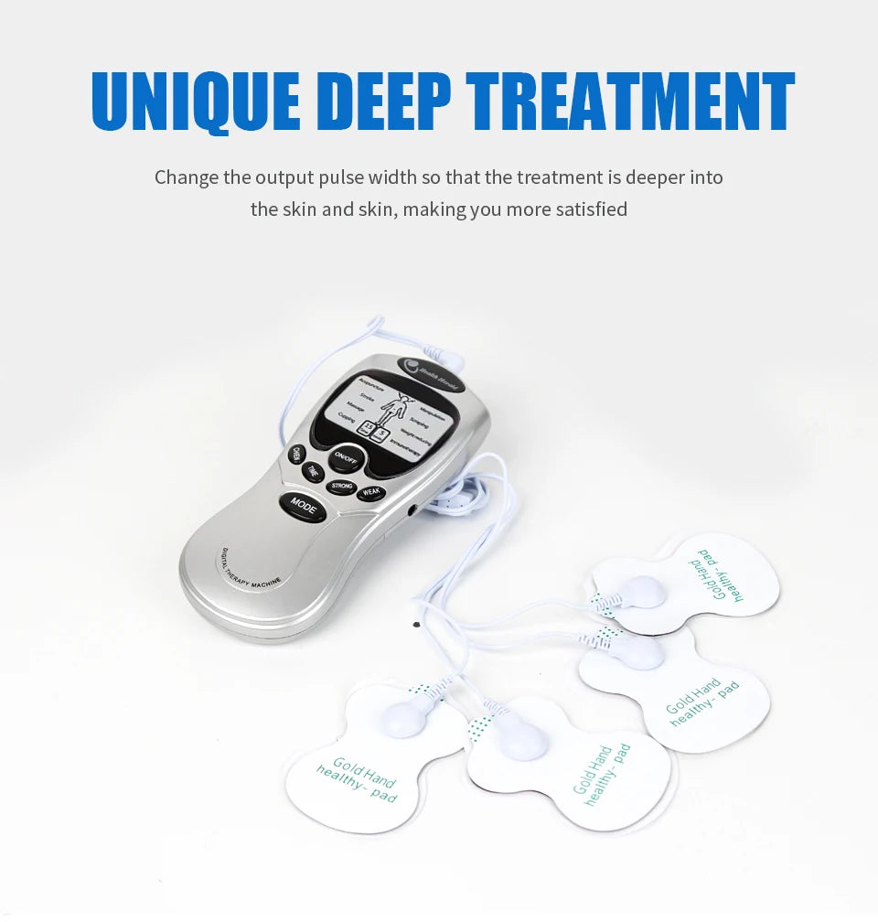 Electric Massage Instrumen Body Massager Massage Relax Neck Back Shoulder Hand Pain Relief Machine Physiotherapy Full Body