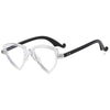 56405 Blue Light Blocking Computer Glasses Women Fashion Tr90 Frame Vintage Irregular Eyewear Anti Eyestrain Eyeglasses