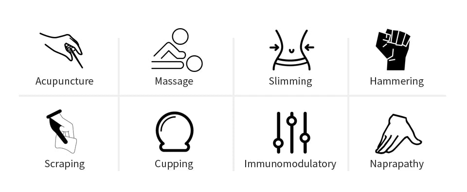 Electric Massage Instrumen Body Massager Massage Relax Neck Back Shoulder Hand Pain Relief Machine Physiotherapy Full Body