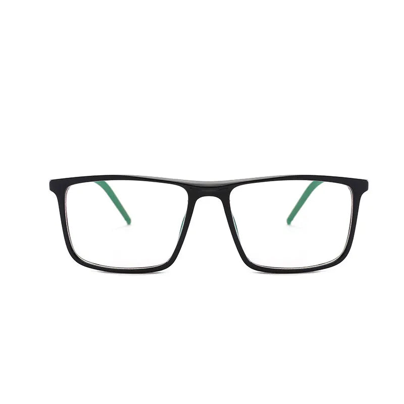 Blue Light Blocking Computer Glasses Women Men Big Square TR90 Aluminum Magnesium Eyewear Frame For Prescription Spectacle UV400