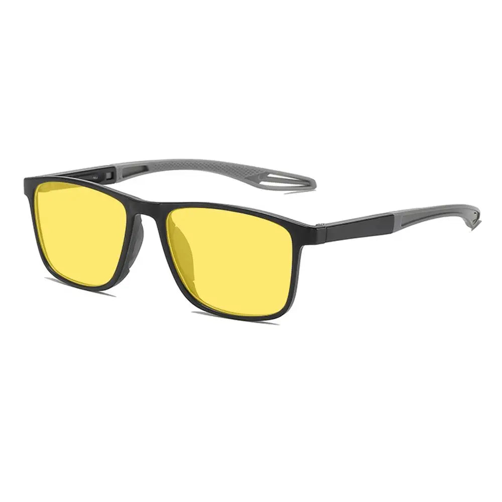 Blue Light Blocking Glasses Red Tinted Lenses Better Sleep Prevent Eye Fatigue Men Women TR90 Nightvision for Work and Driving