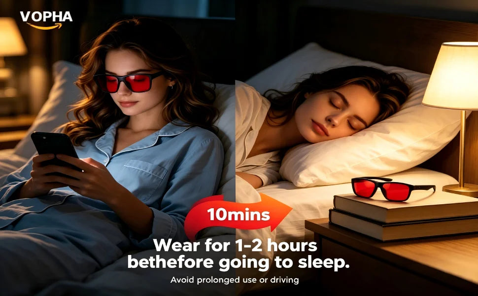 Blue Light Blocking Glasses Men Women Computer TV Gaming AR Coatings Lens Improve Sleep Naturally Producing Melatonin S68