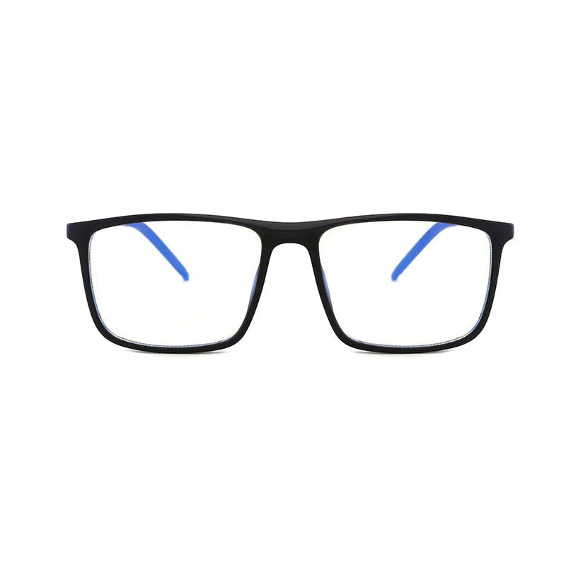 Blue Light Blocking Computer Glasses Women Men Big Square TR90 Aluminum Magnesium Eyewear Frame For Prescription Spectacle UV400