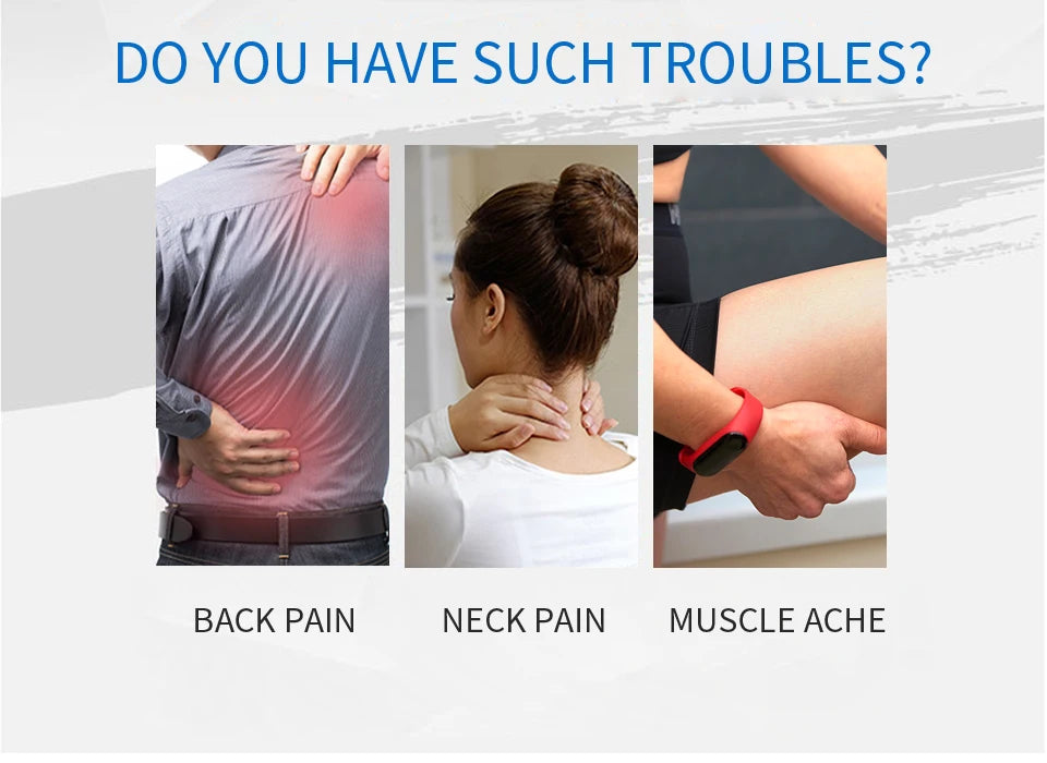 Electric Massage Instrumen Body Massager Massage Relax Neck Back Shoulder Hand Pain Relief Machine Physiotherapy Full Body